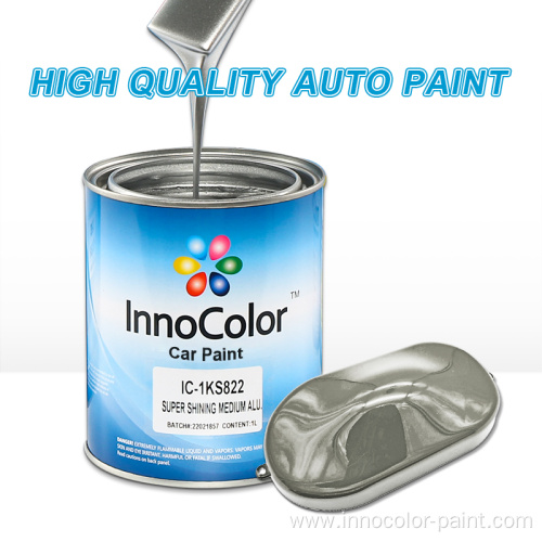 Good Coverage 1k Aluminum Auto Refinish Paint